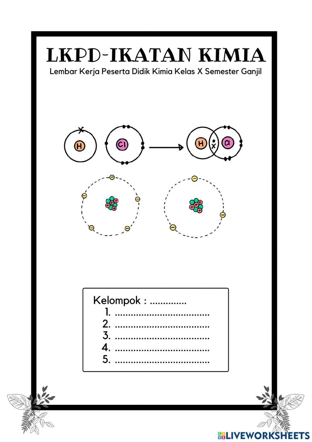 E-lkpd ikatan kimia kel 2