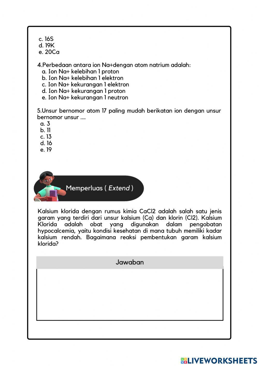 E-lkpd ikatan kimia kel 2