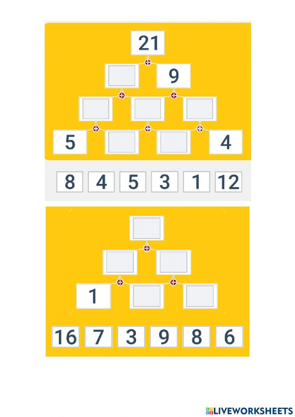 Συμπλήρωσε τους αριθμούς