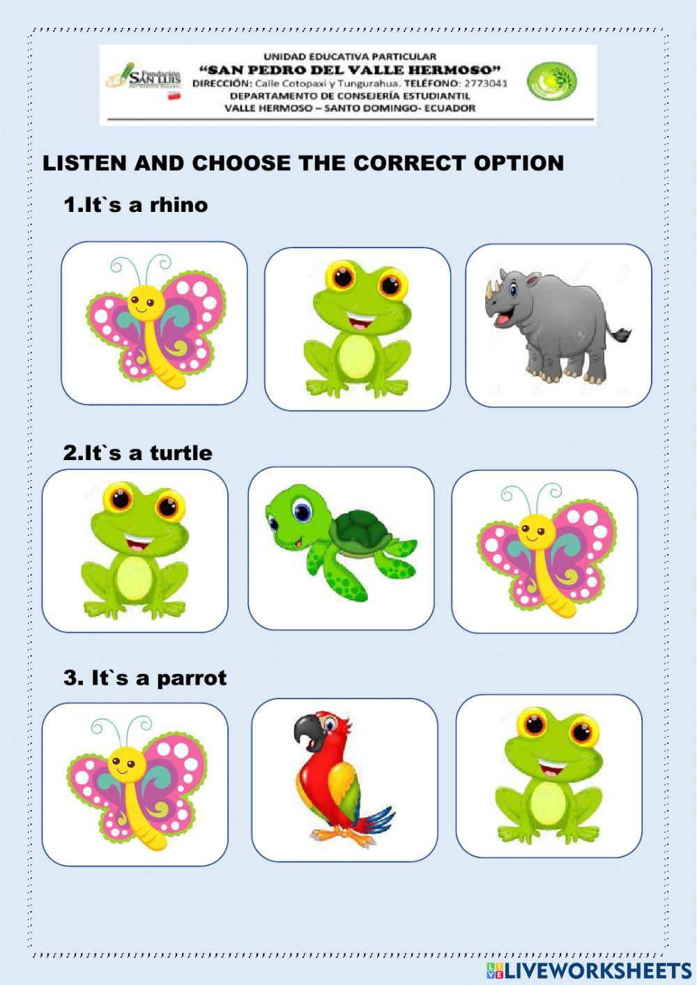 How To Get Free Points On Wild Animals Online Wild animals online exercise for FIRST GRADE | Live Worksheets