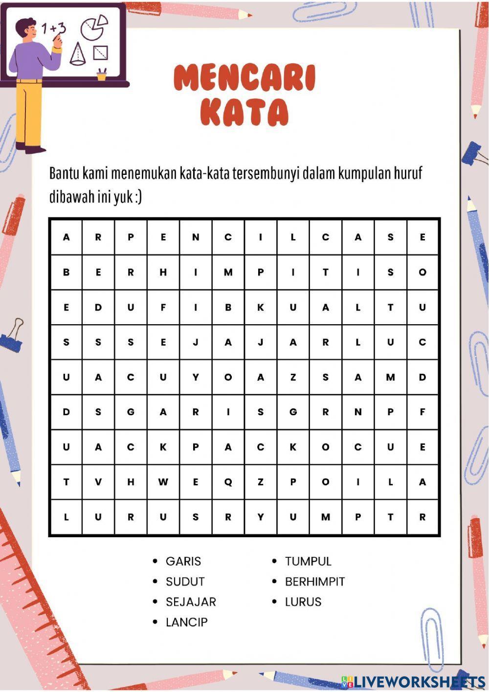 LKPD Garis dan sudut