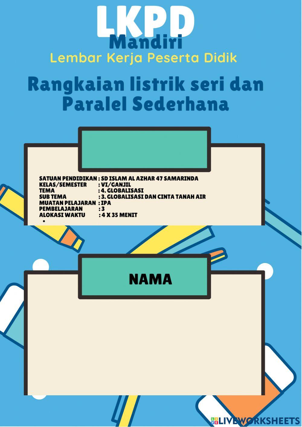 LKPD Mandiri dan Survey