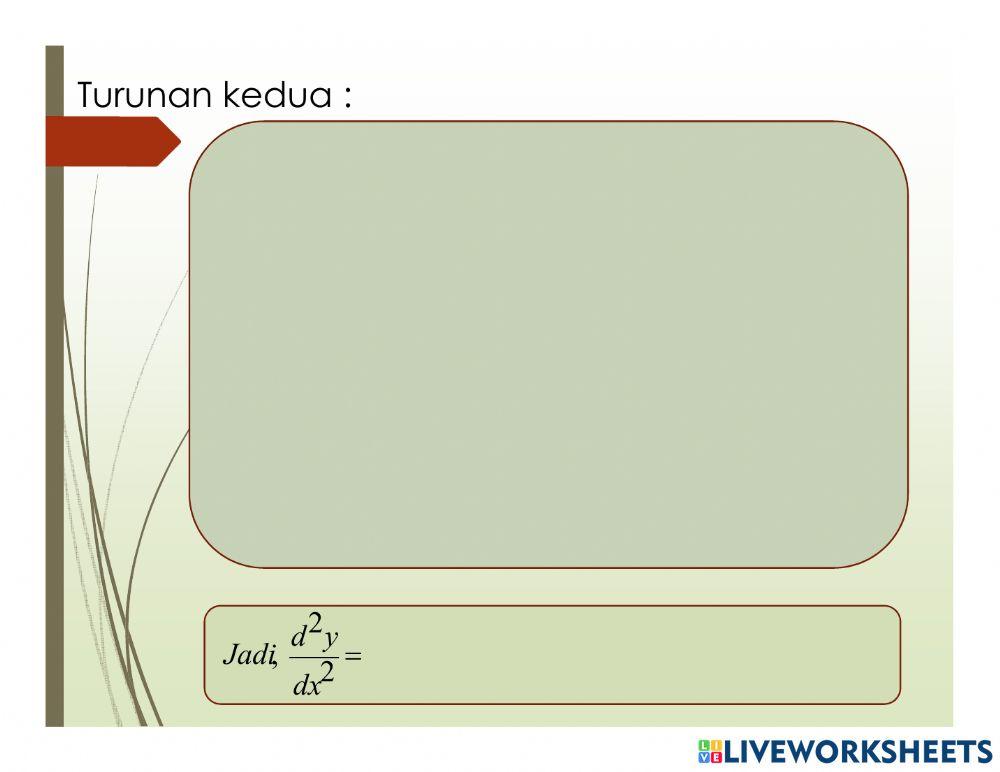 LKPD Turunan Tingkat Tinggi 2