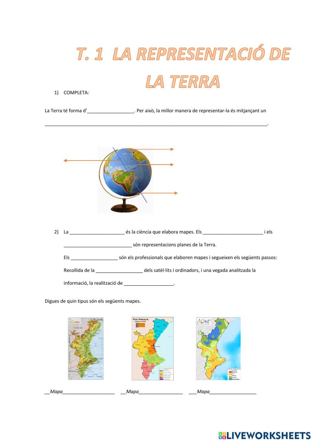 Representació de la terra