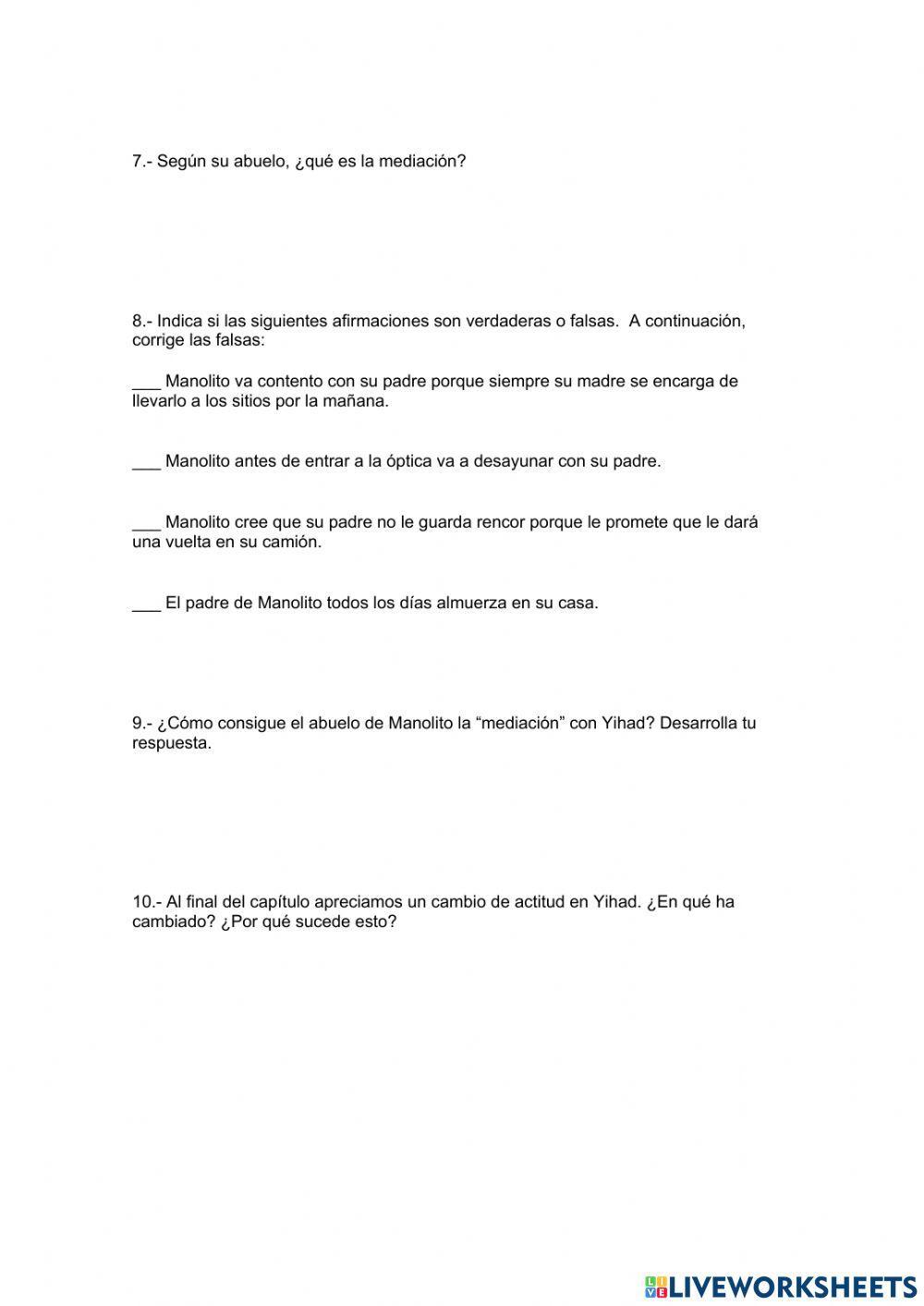 Ficha 4. MANOLITO GAFOTAS