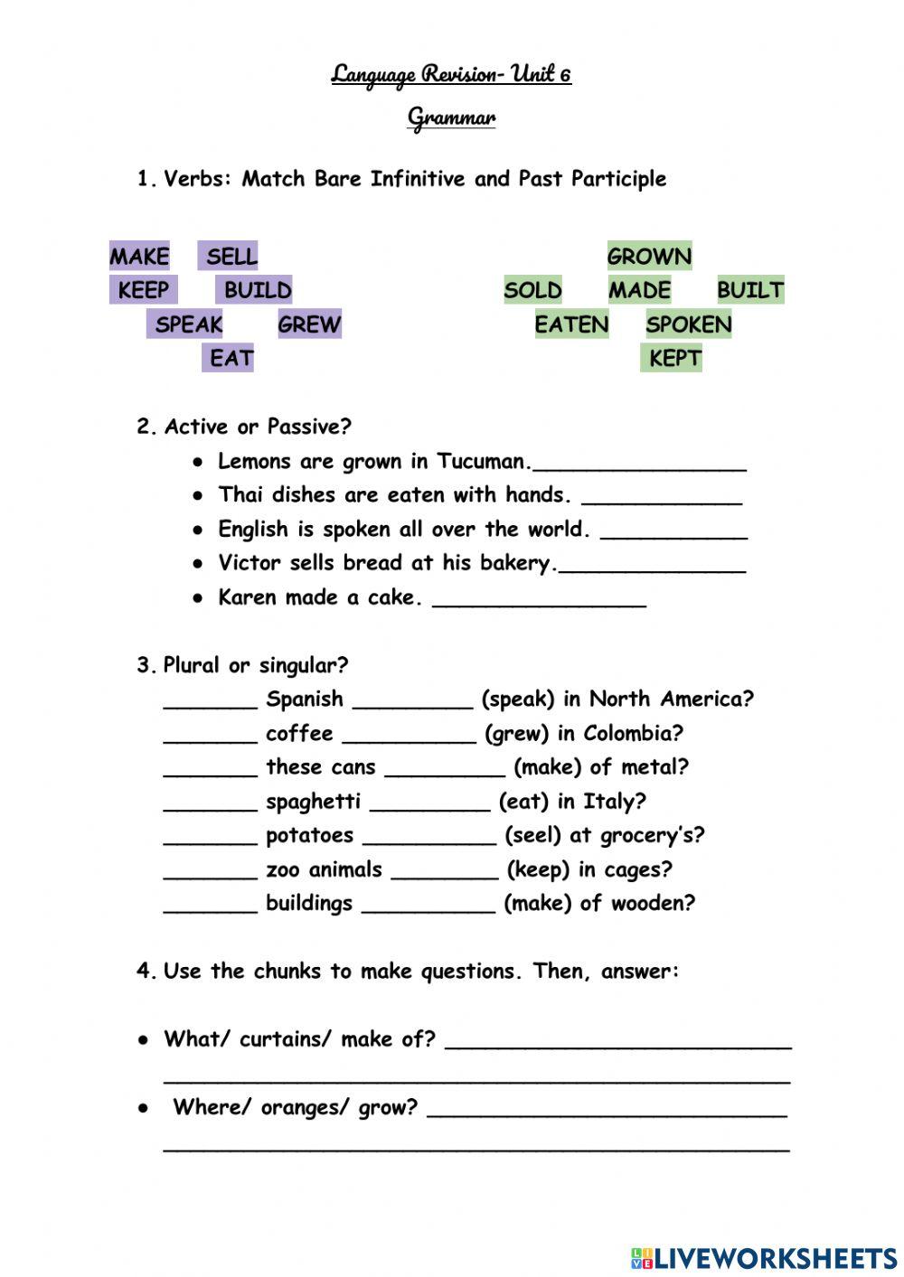 Oxford thinker 5- Unit 6