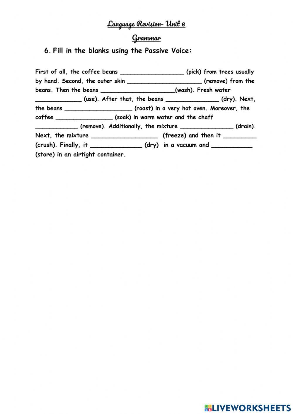 Oxford thinker 5- Unit 6