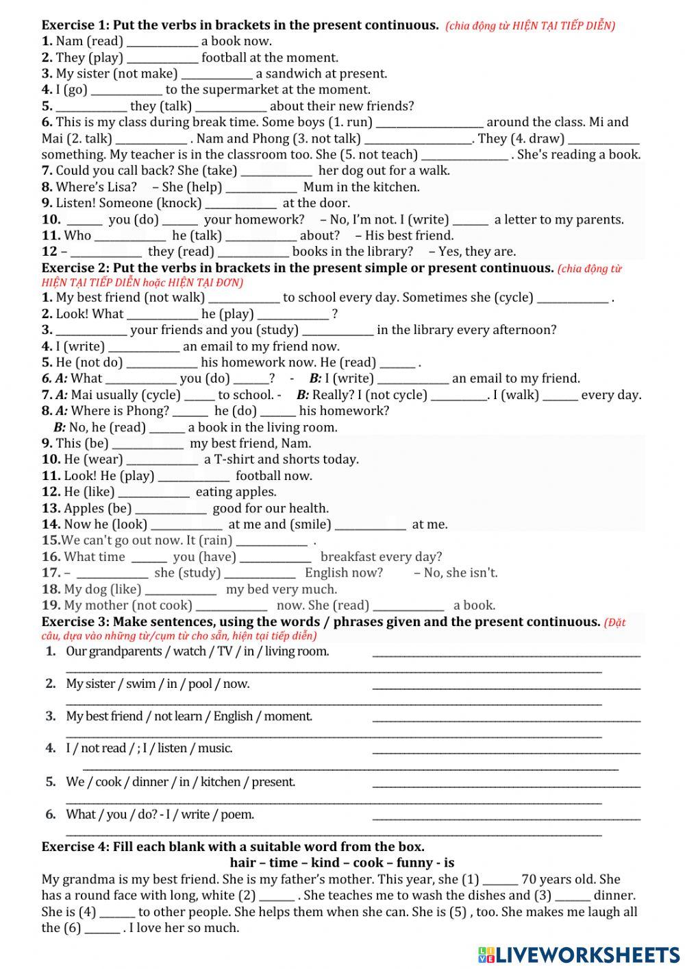 Unit 3 lop 6 2022 2182182 pham duong liveworksheets