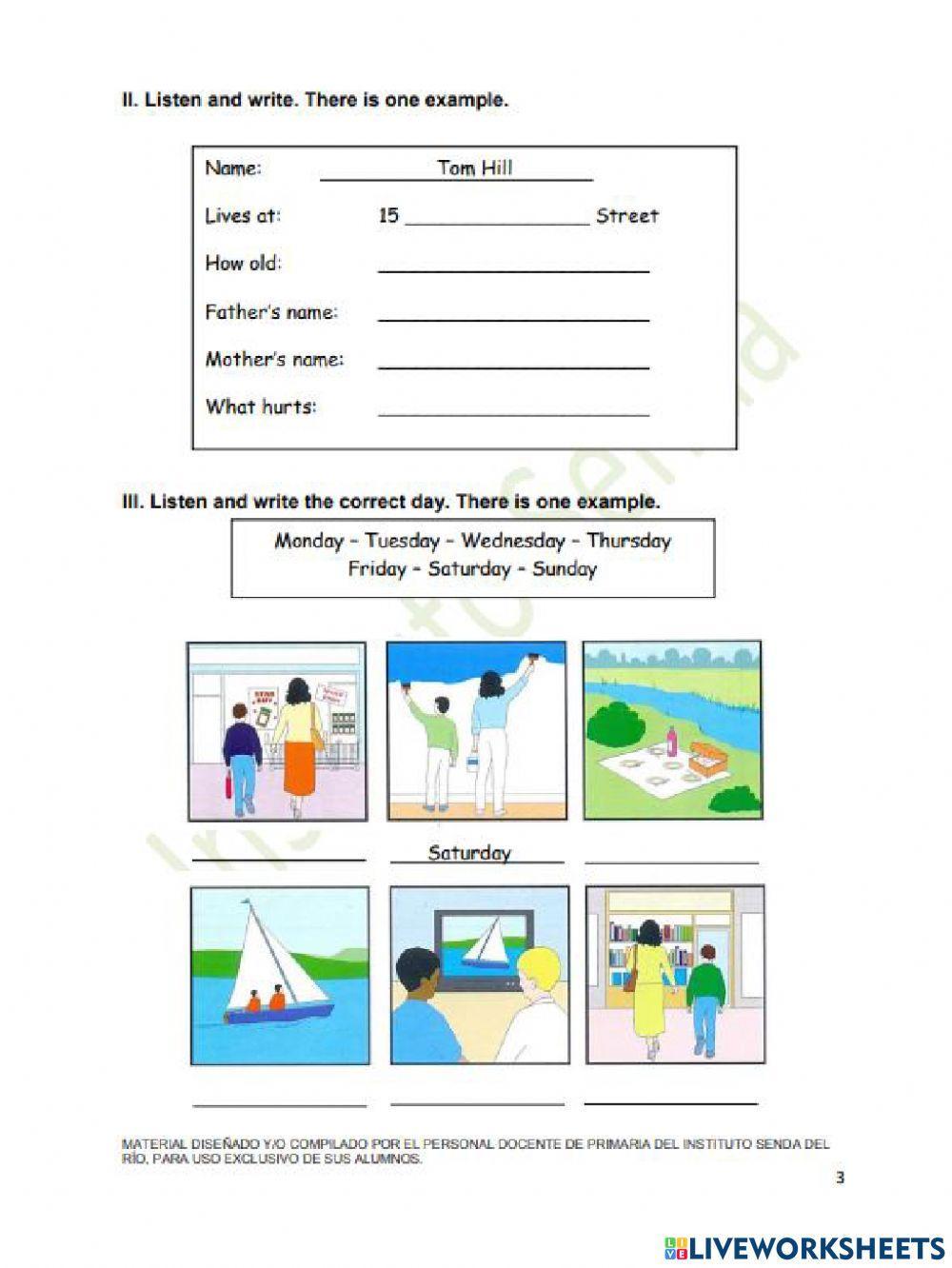 Listening period 1-4th grade