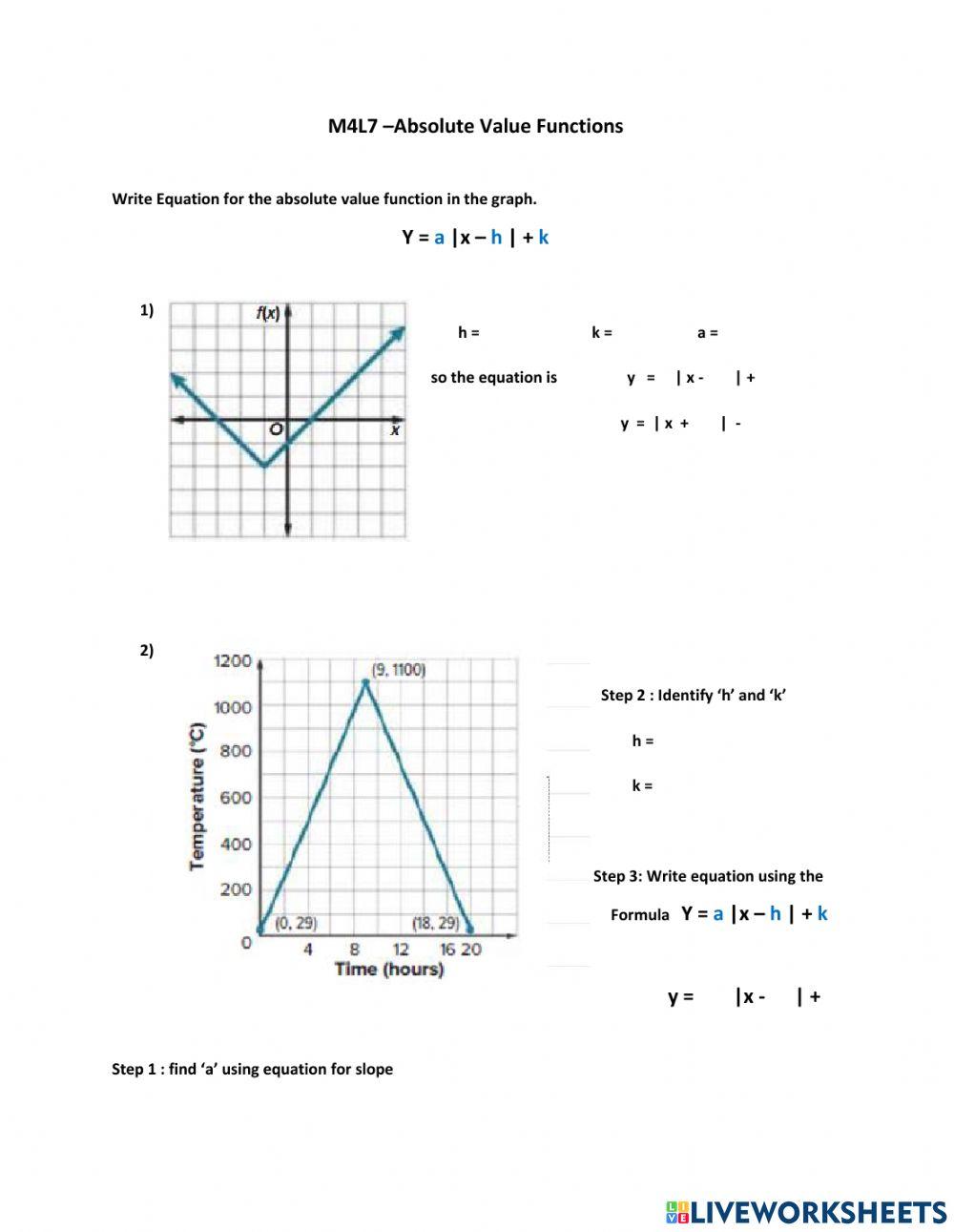 Worksheets worksheets