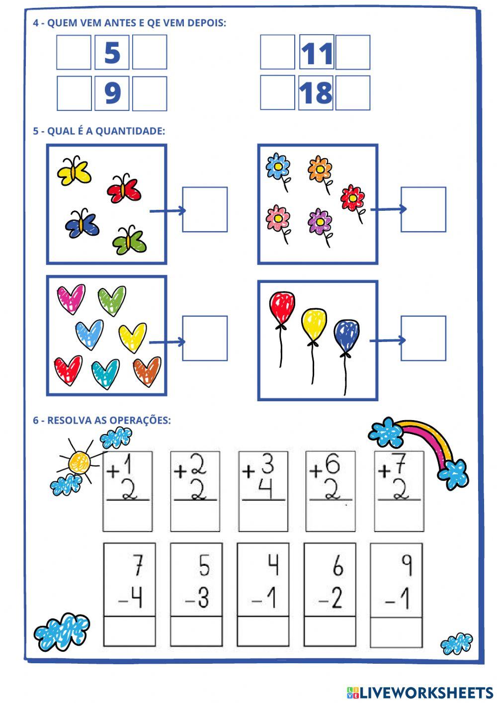 Diagnóstica de matemática