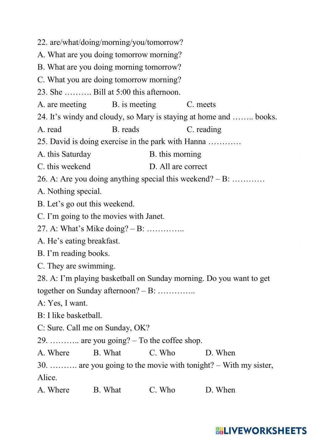 Tieng anh 1.1. - unit 9