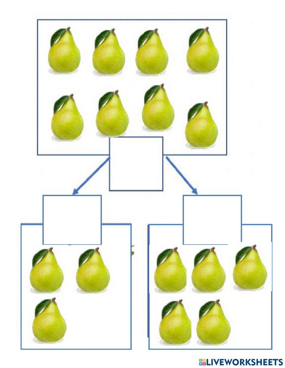 Tách gộp trong phạm vi 7, 8