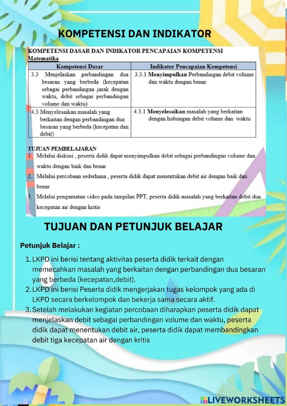 E-LKPD Digital Debit