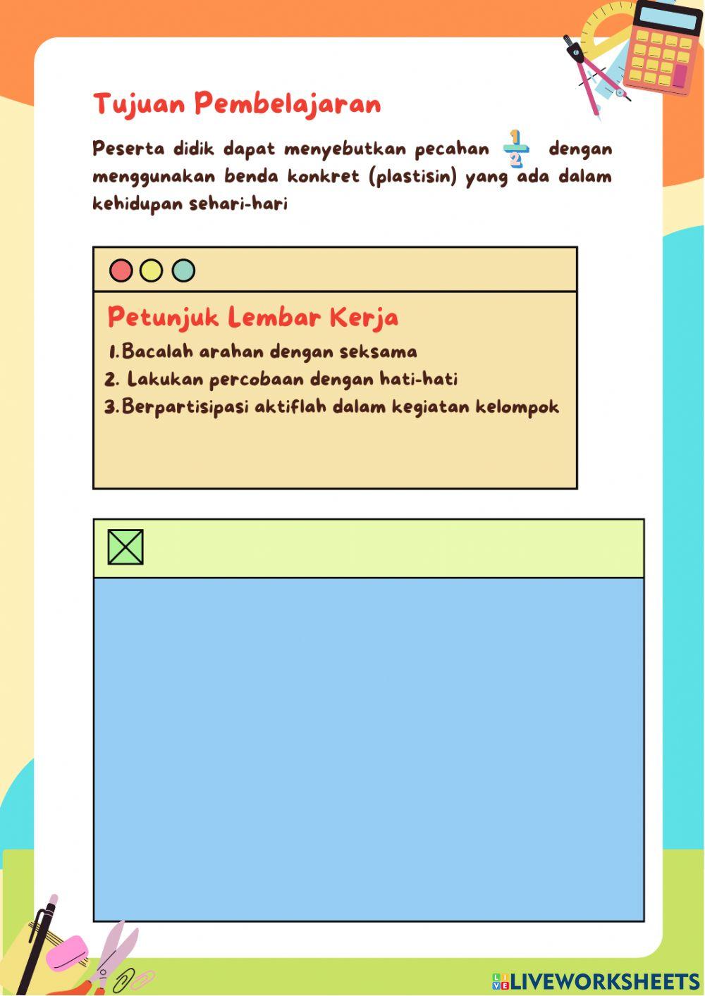 E-LKPD Bilangan Pecahan (Sifat-sifat)