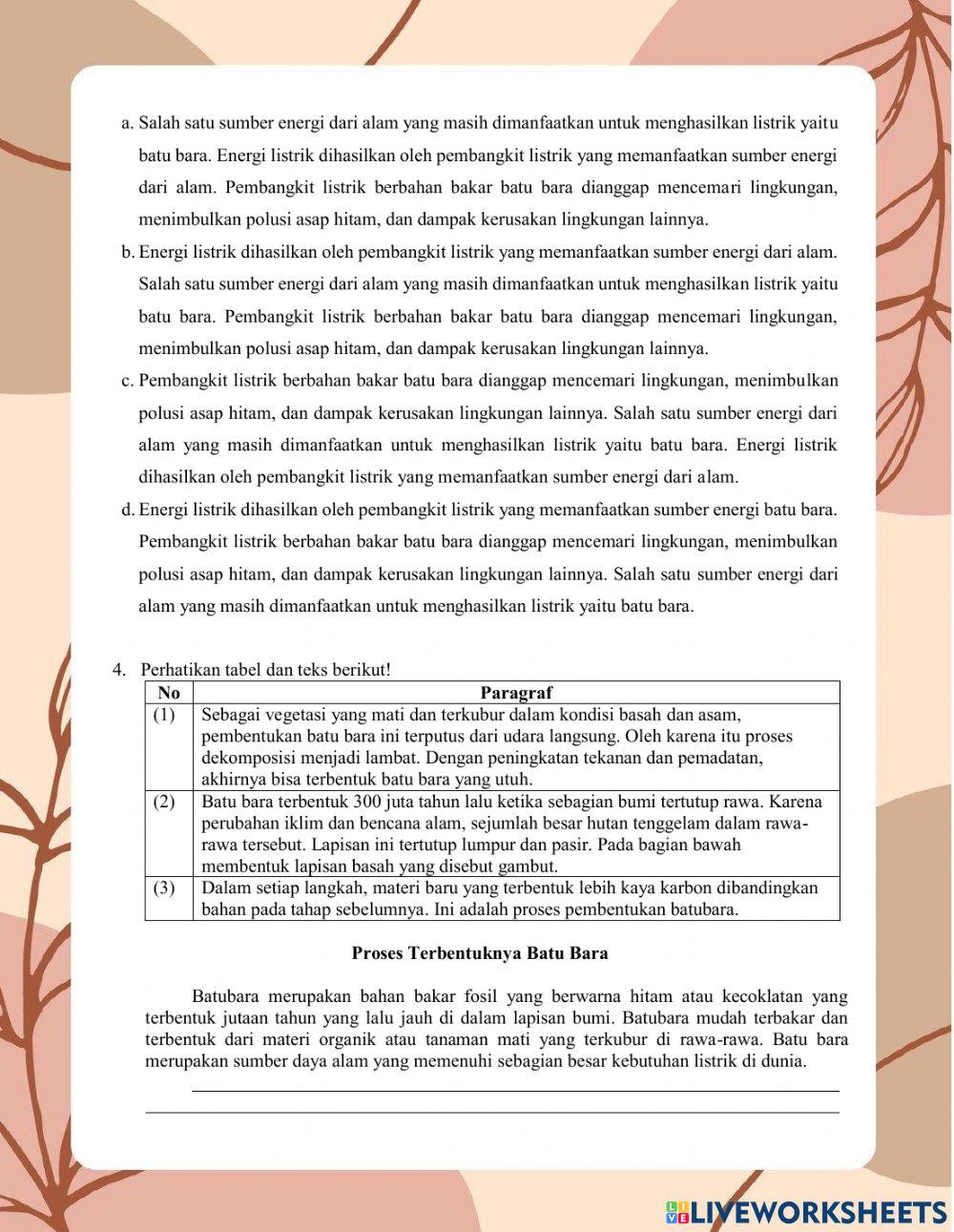 Evaluasi tema 4 SB 3 PB 3