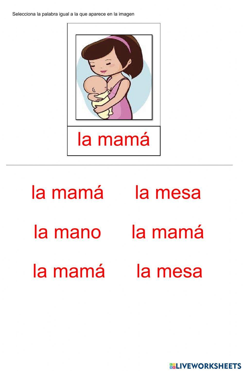 La mamá