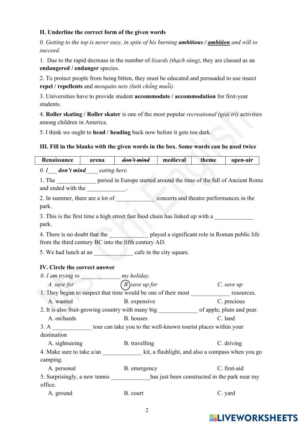 Foreign Teacher-S9-Week 8-U3-Vocab 1