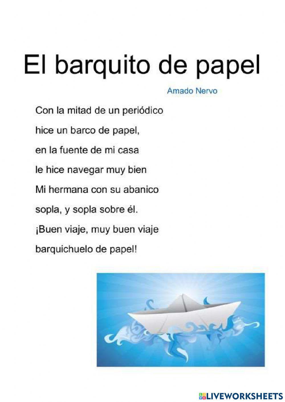 El barquito de papel