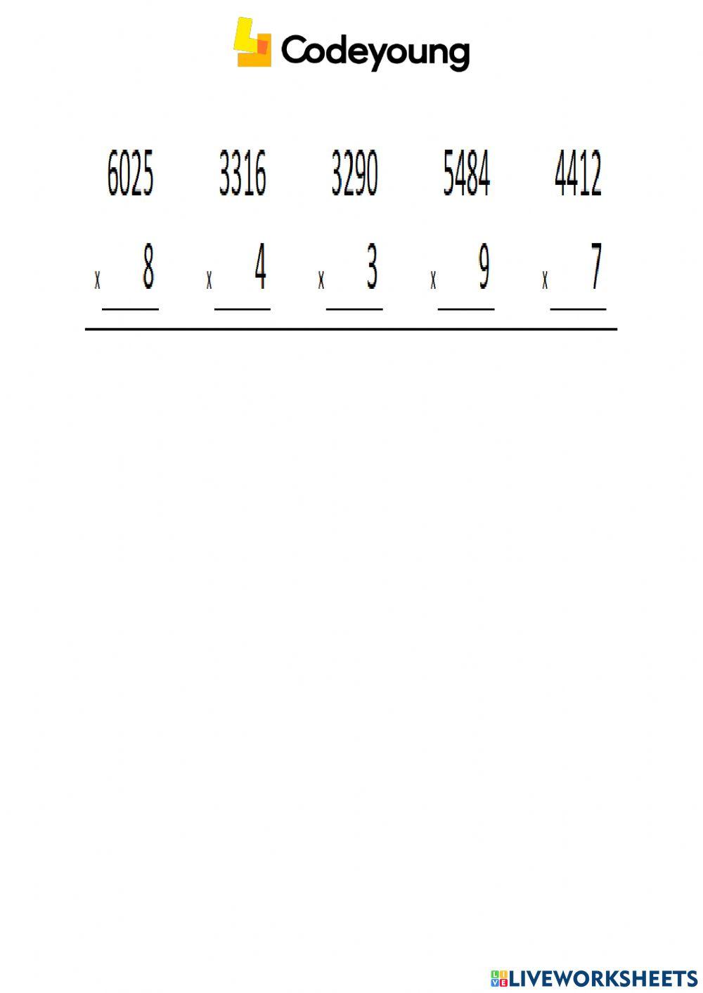 Properties of Arithmetic Operations concept cw