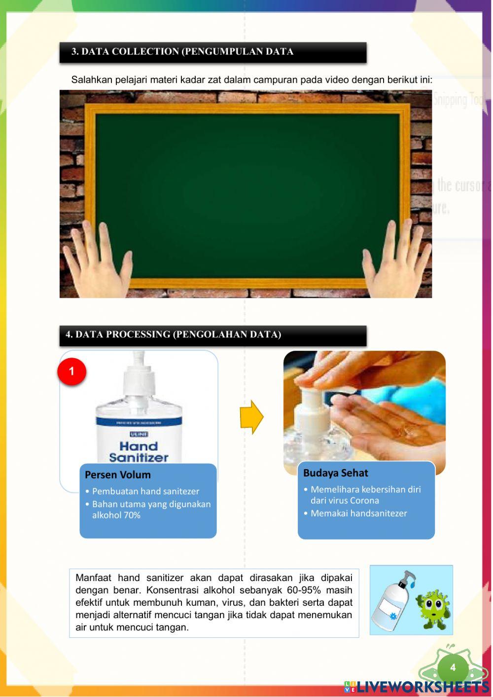 Go-sehat-Kadar Zat dalam Campuran