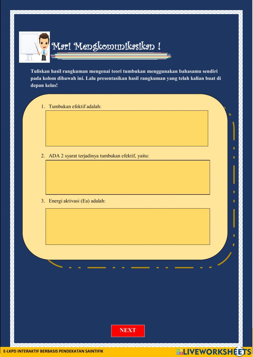 E-LKPD 2 Teori Tumbukan