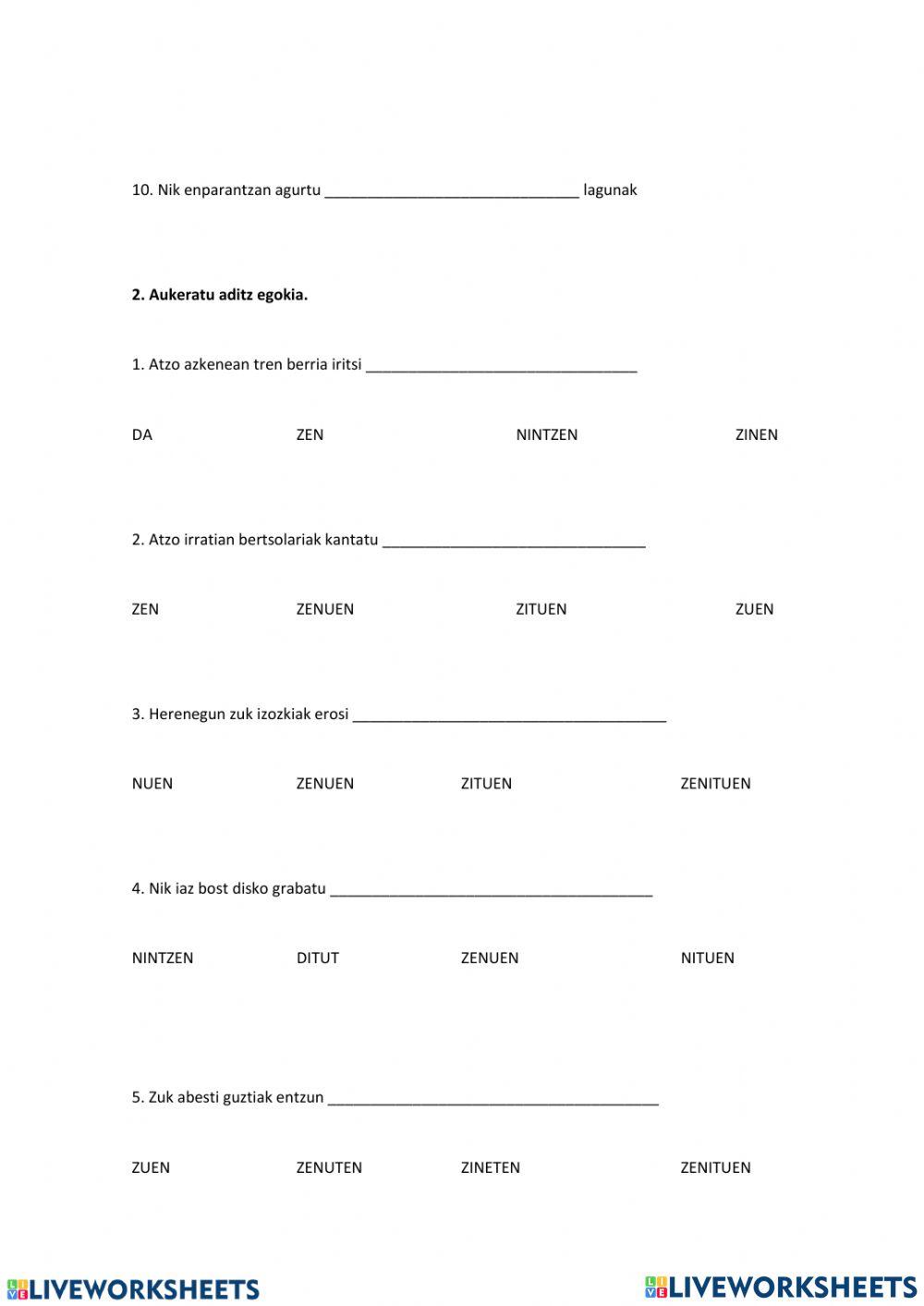 6 izan ukan lehenaldian iii