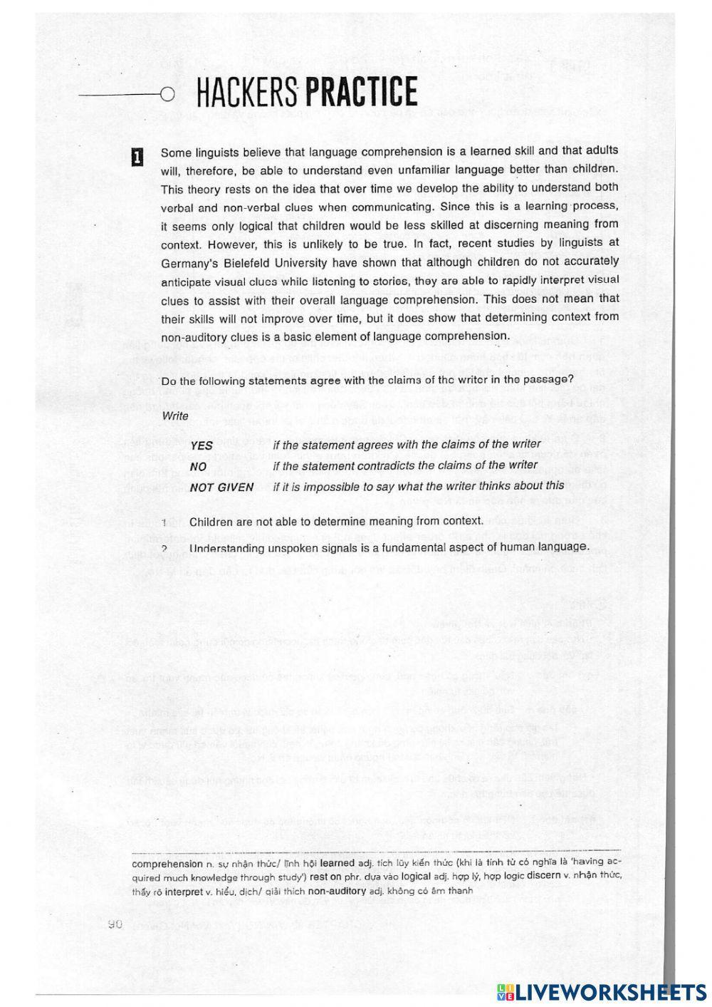 4287855 hacker ielts reading yes no not given 1 7 