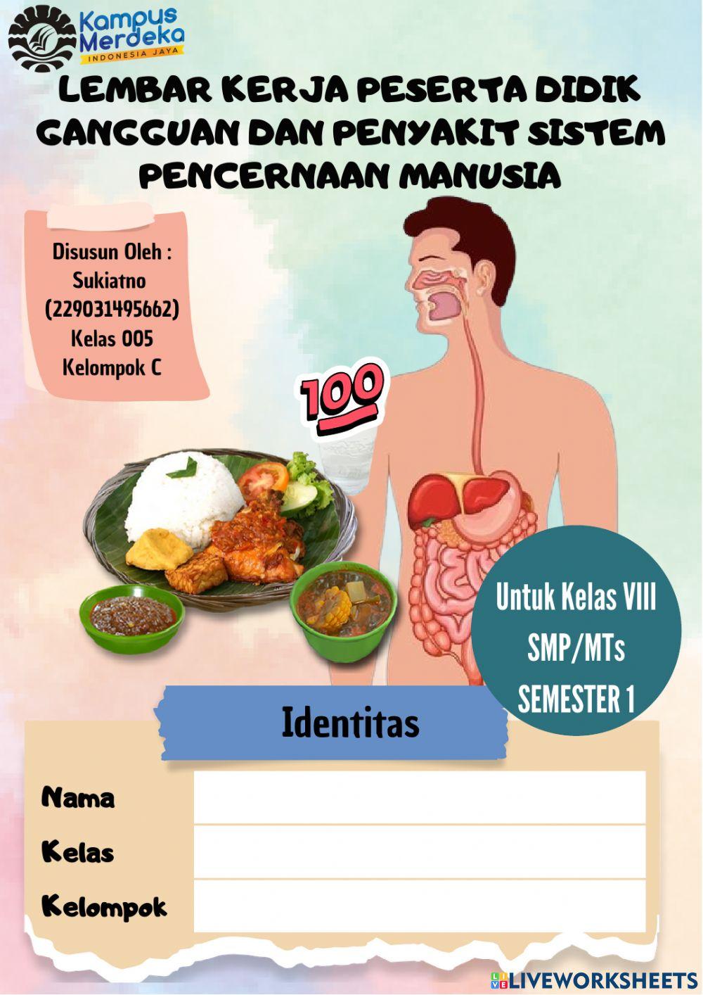 LKPD Gangguan Sistem Pencernaan