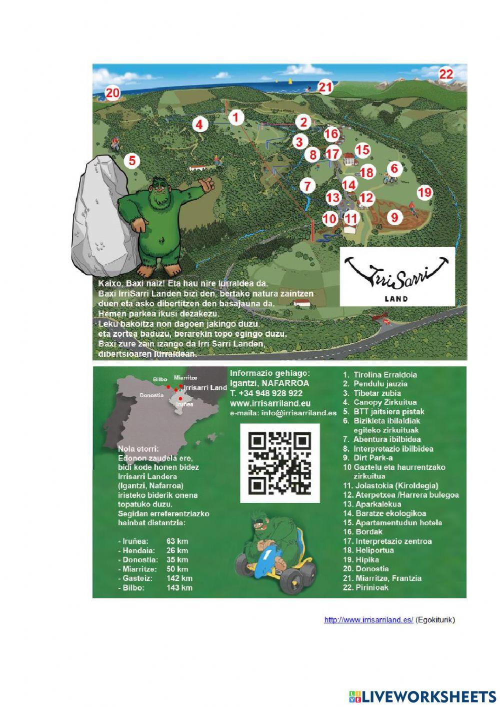 Irrisarriland parkea