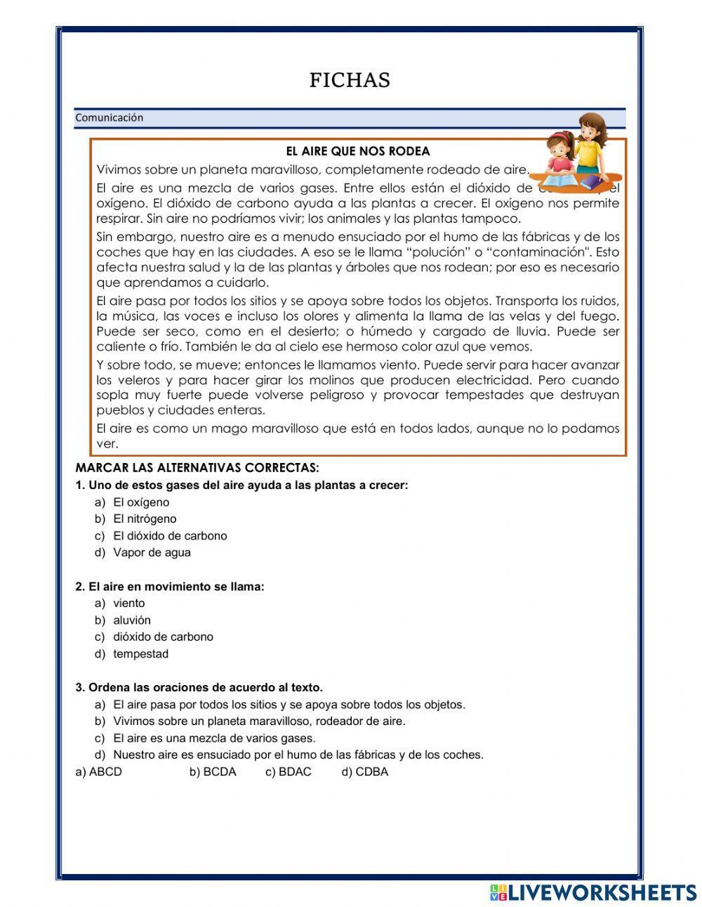 Comprensión lectora