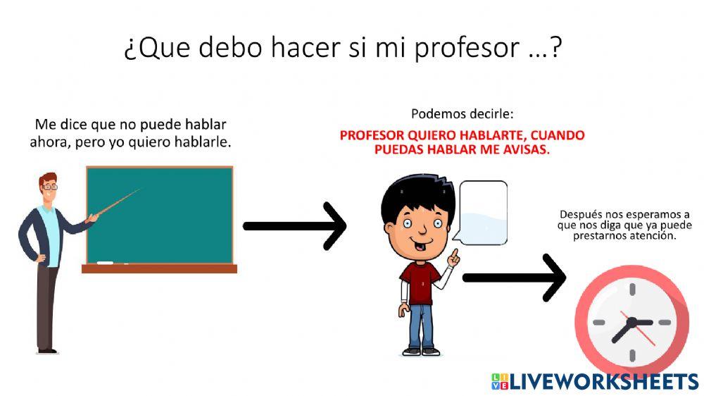 Histori social 1. Profesora ocupada