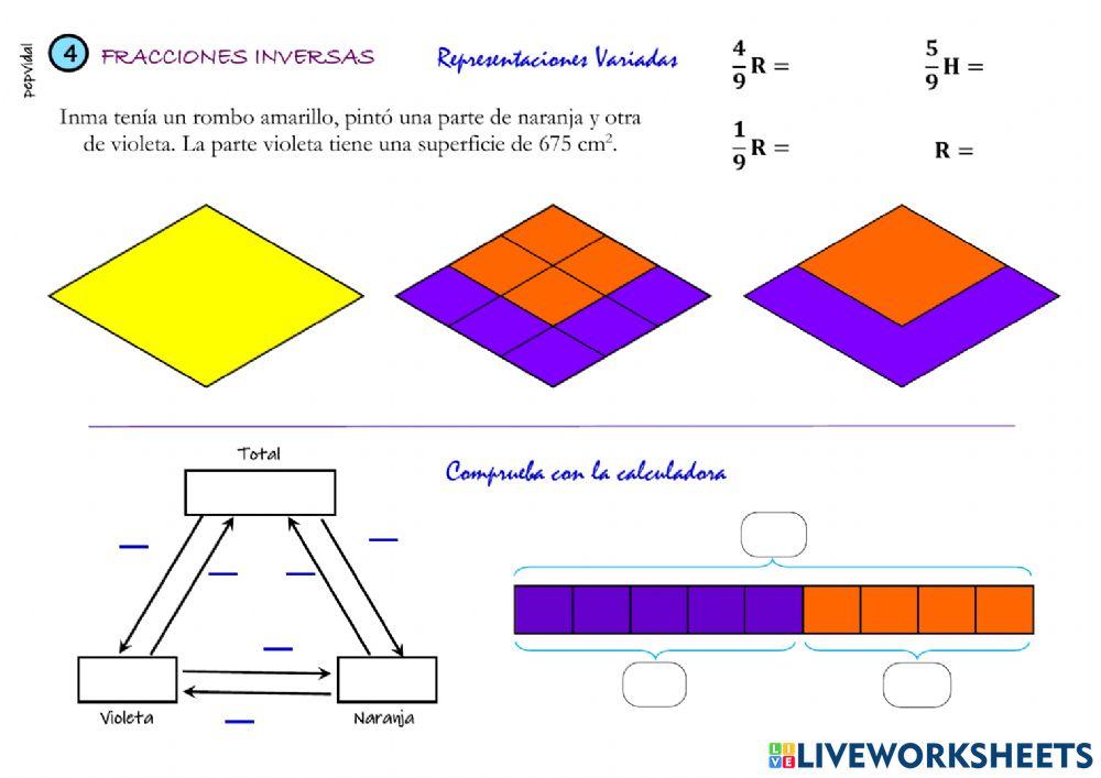 Fracciones Inversas geométricas 4