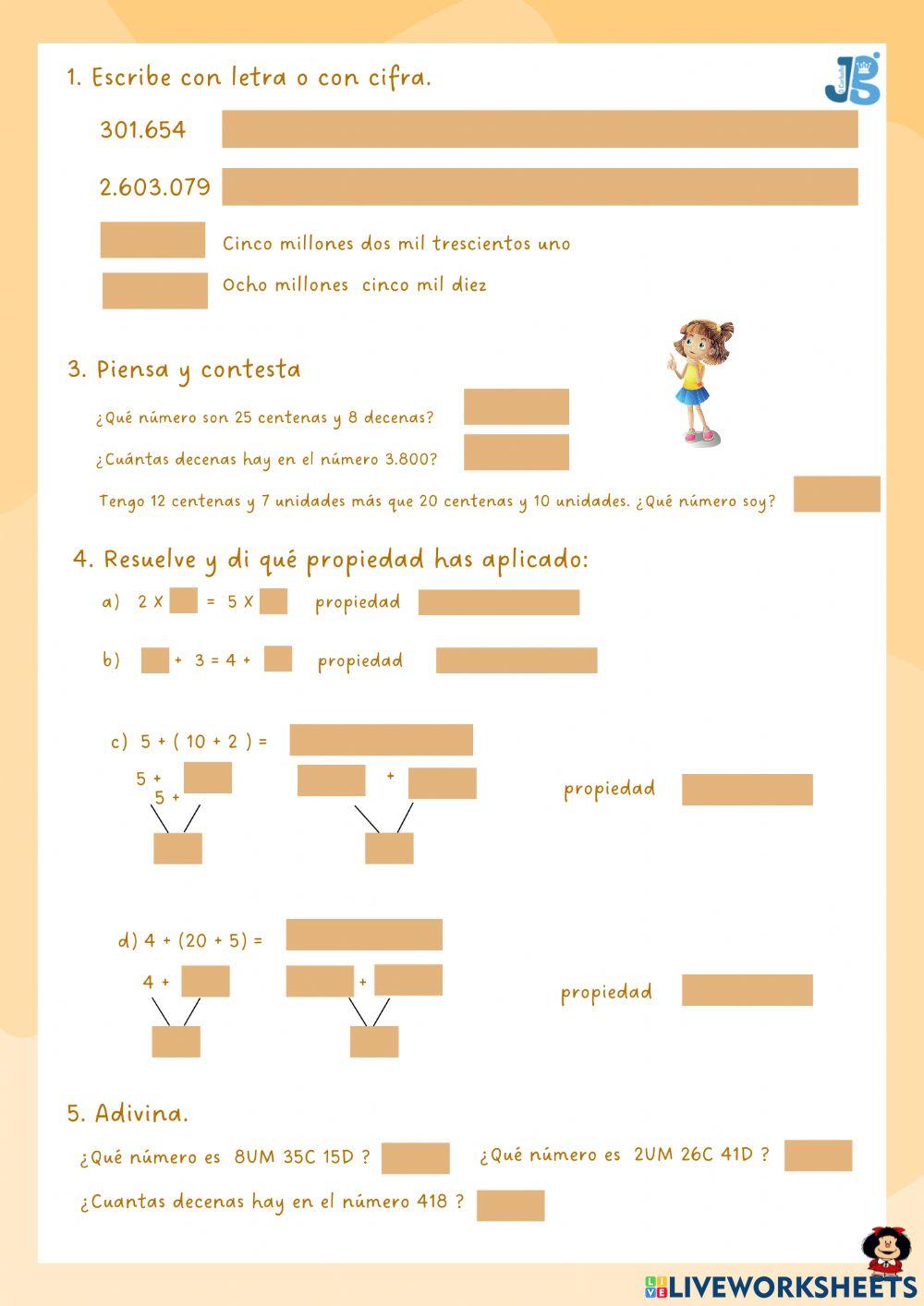 Los números naturales