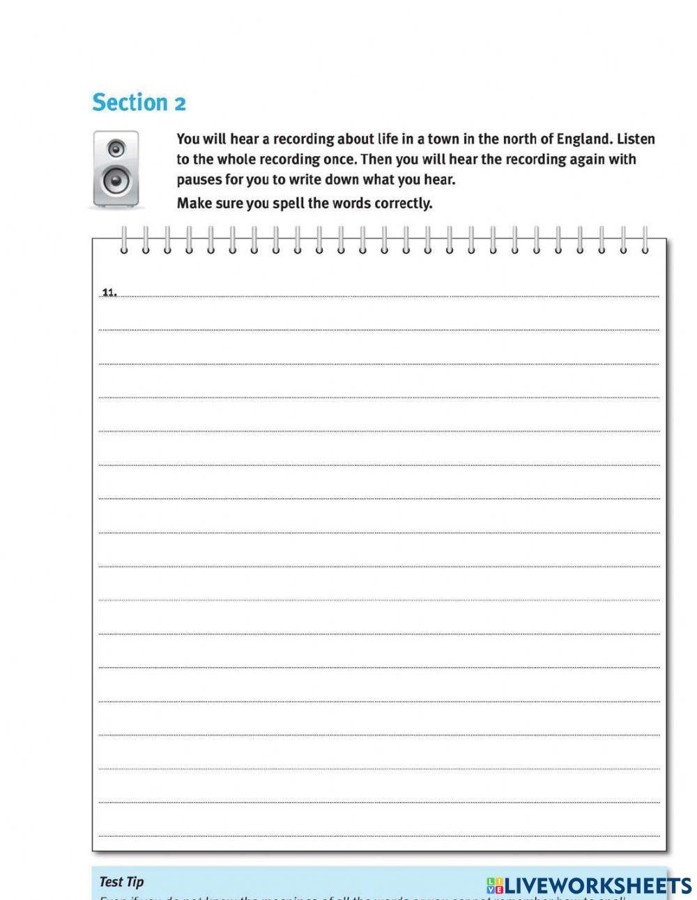 Practice test section 2 -3