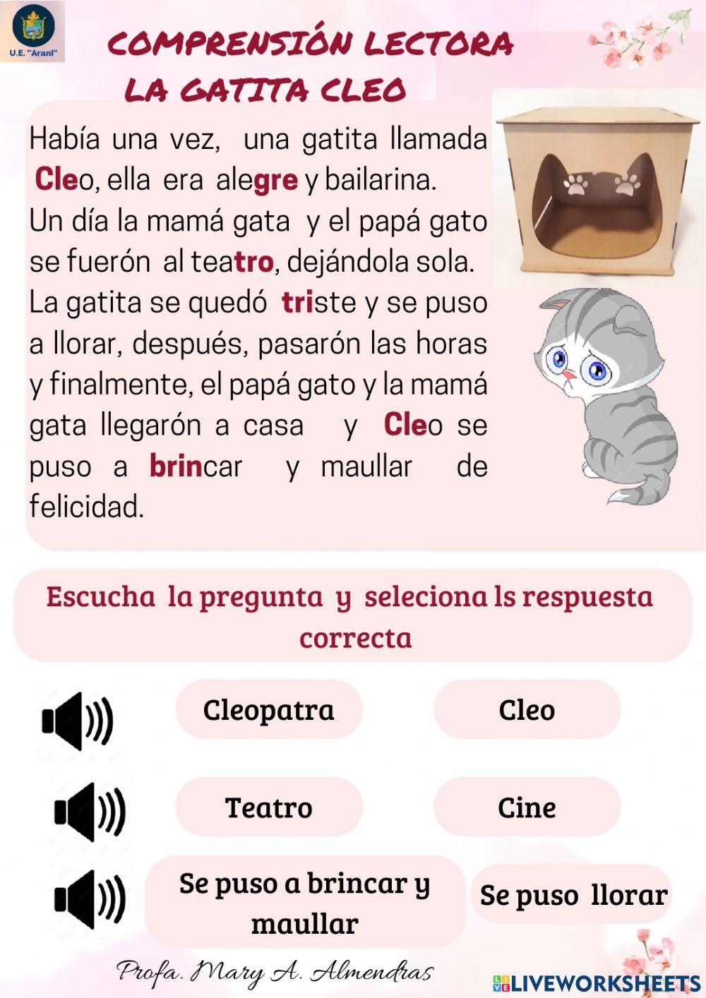 Comprensión lectora