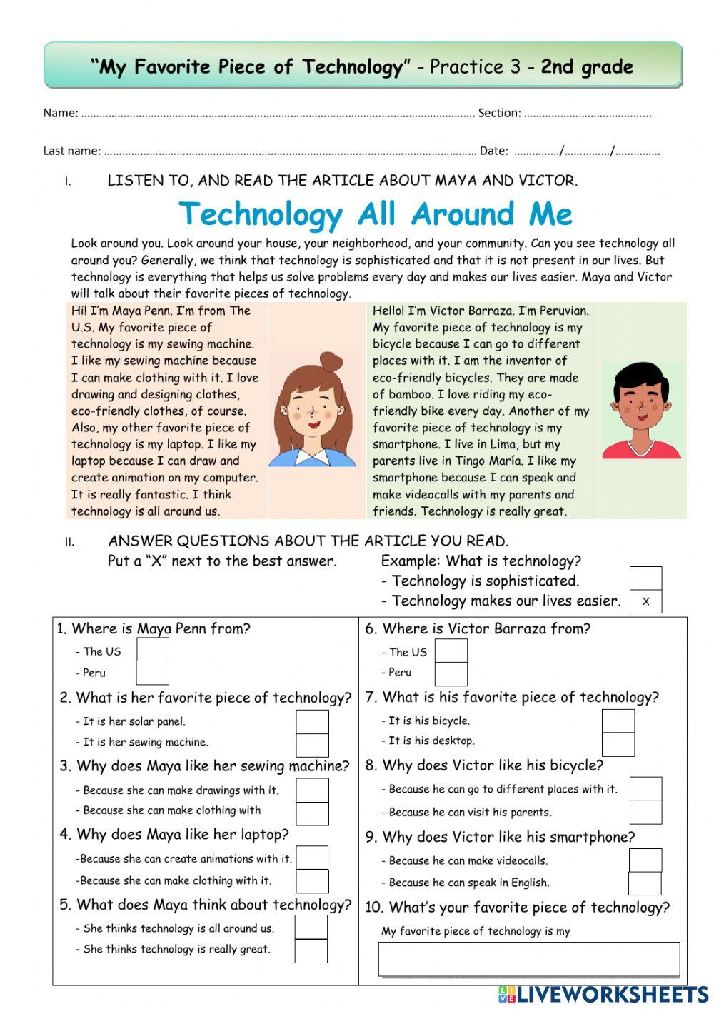 My Favorite Piece of Technology