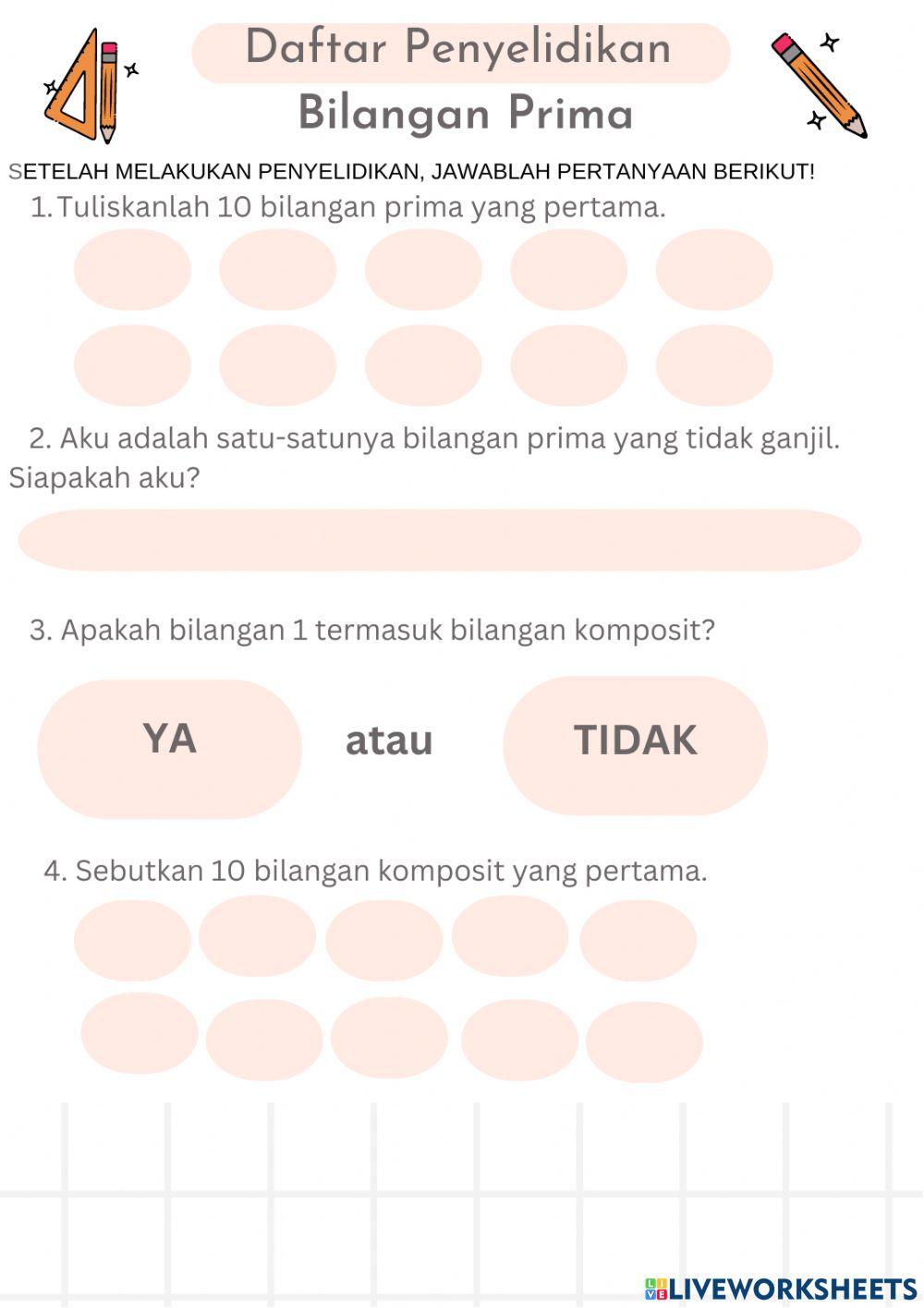 Penyelidikan bilangan prima