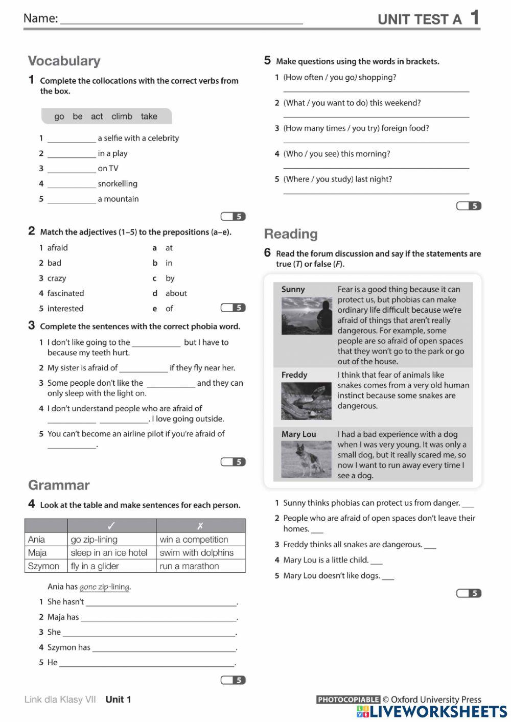 Link 7 Unit 1 part.1