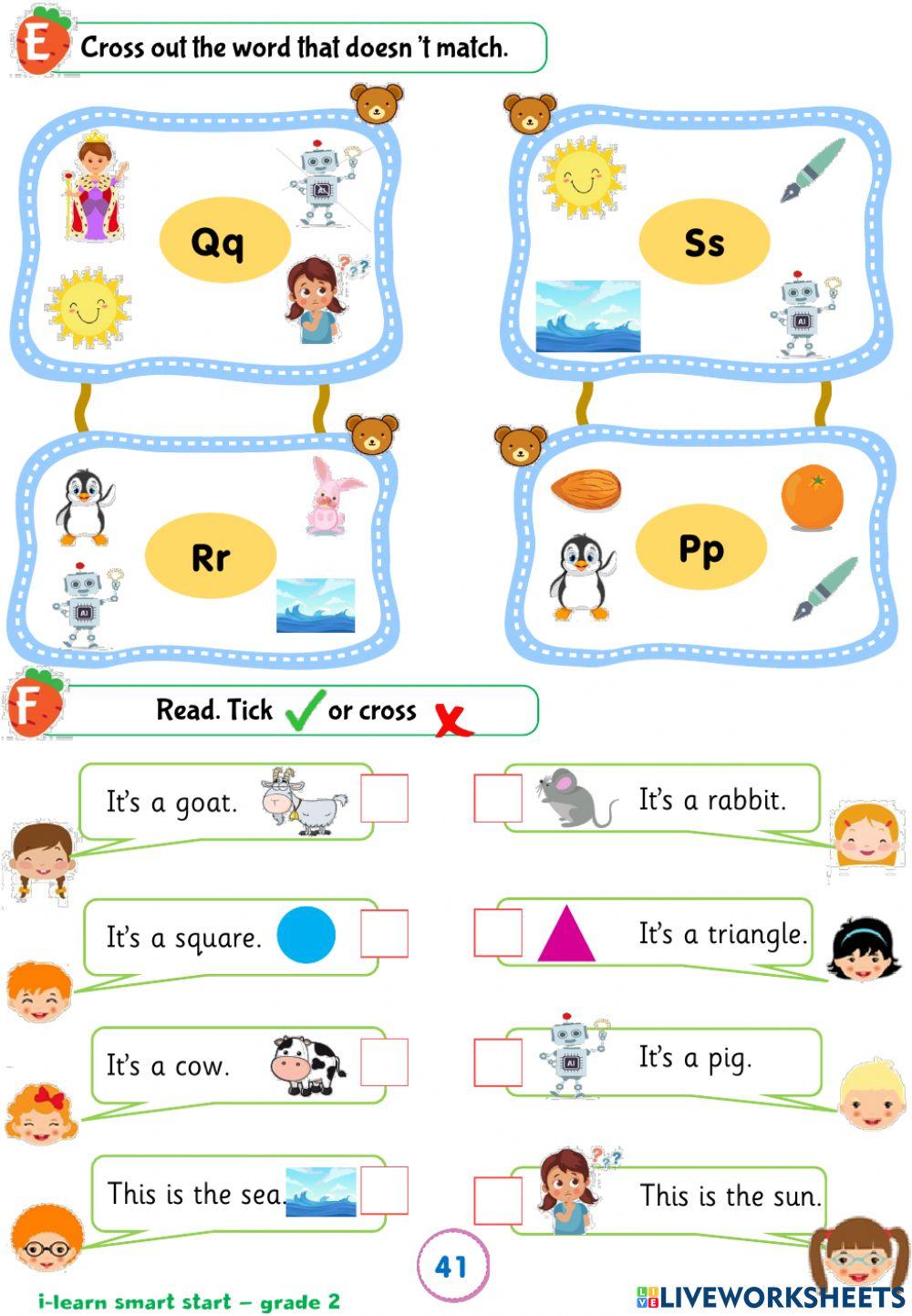Grade 2 - review unit 3&4