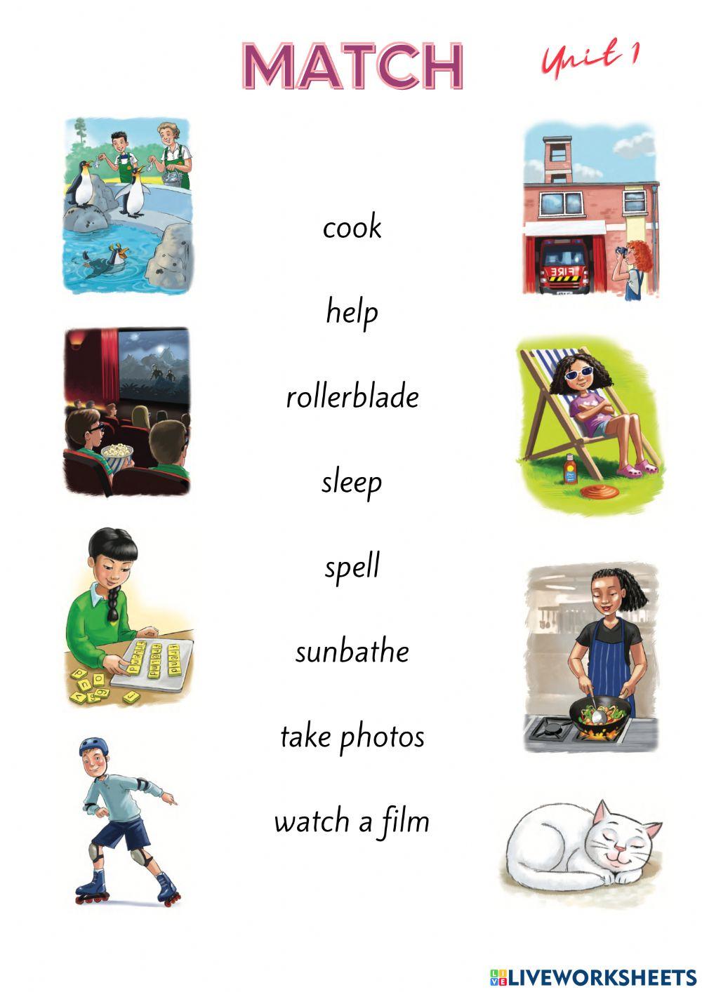 Unit1 Vocabulary - Grade 4