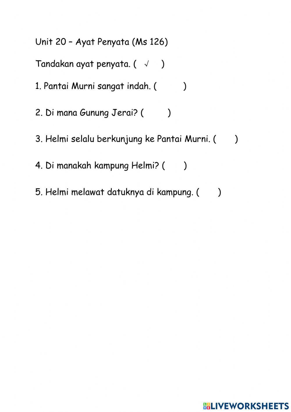 Thn 2 Unit 20 Ms 126