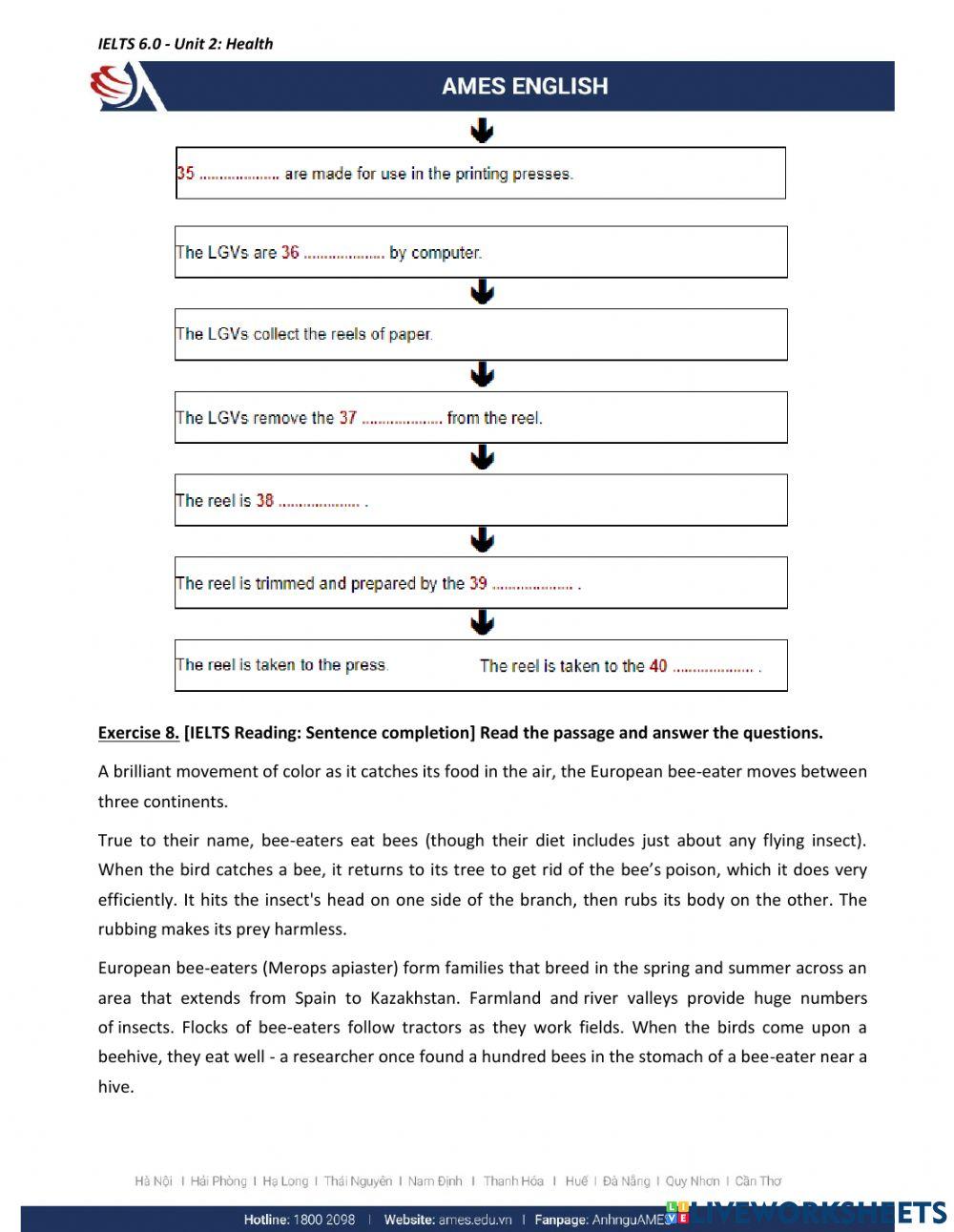 IELTS 6.0 - L5 - Reading
