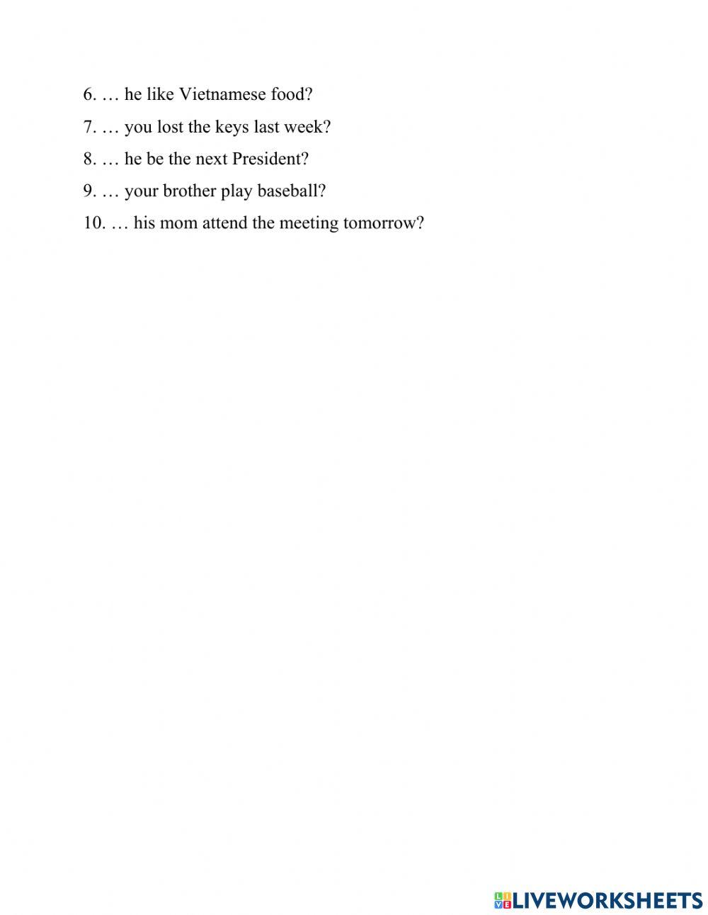 Questions 1