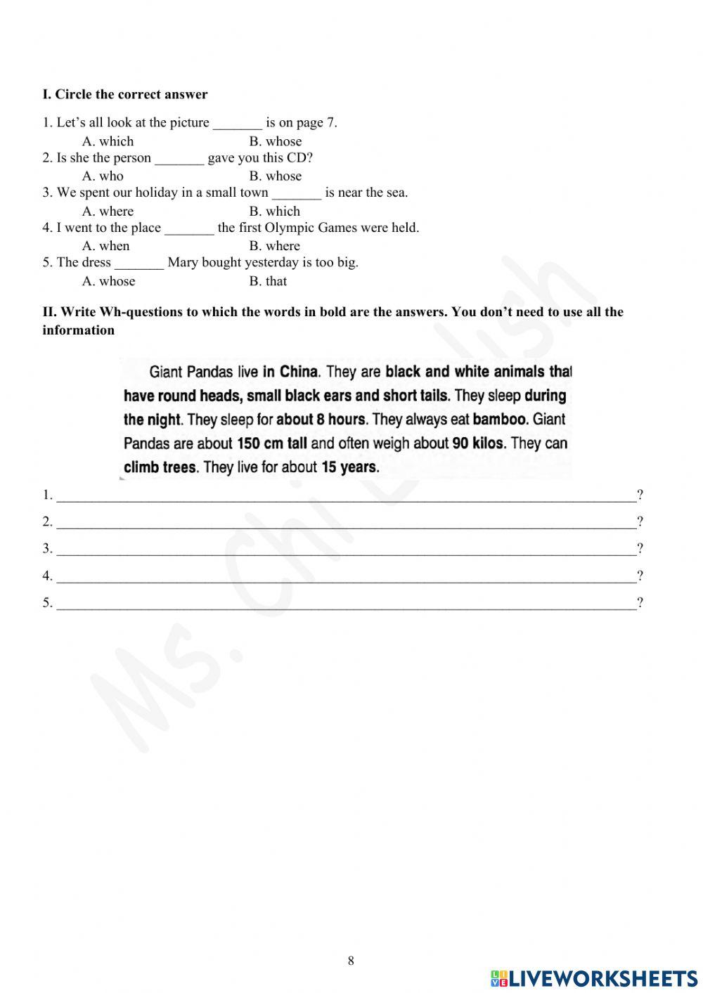 Viet Teacher-S6-WEEK 11-U4-GRAMMAR 1