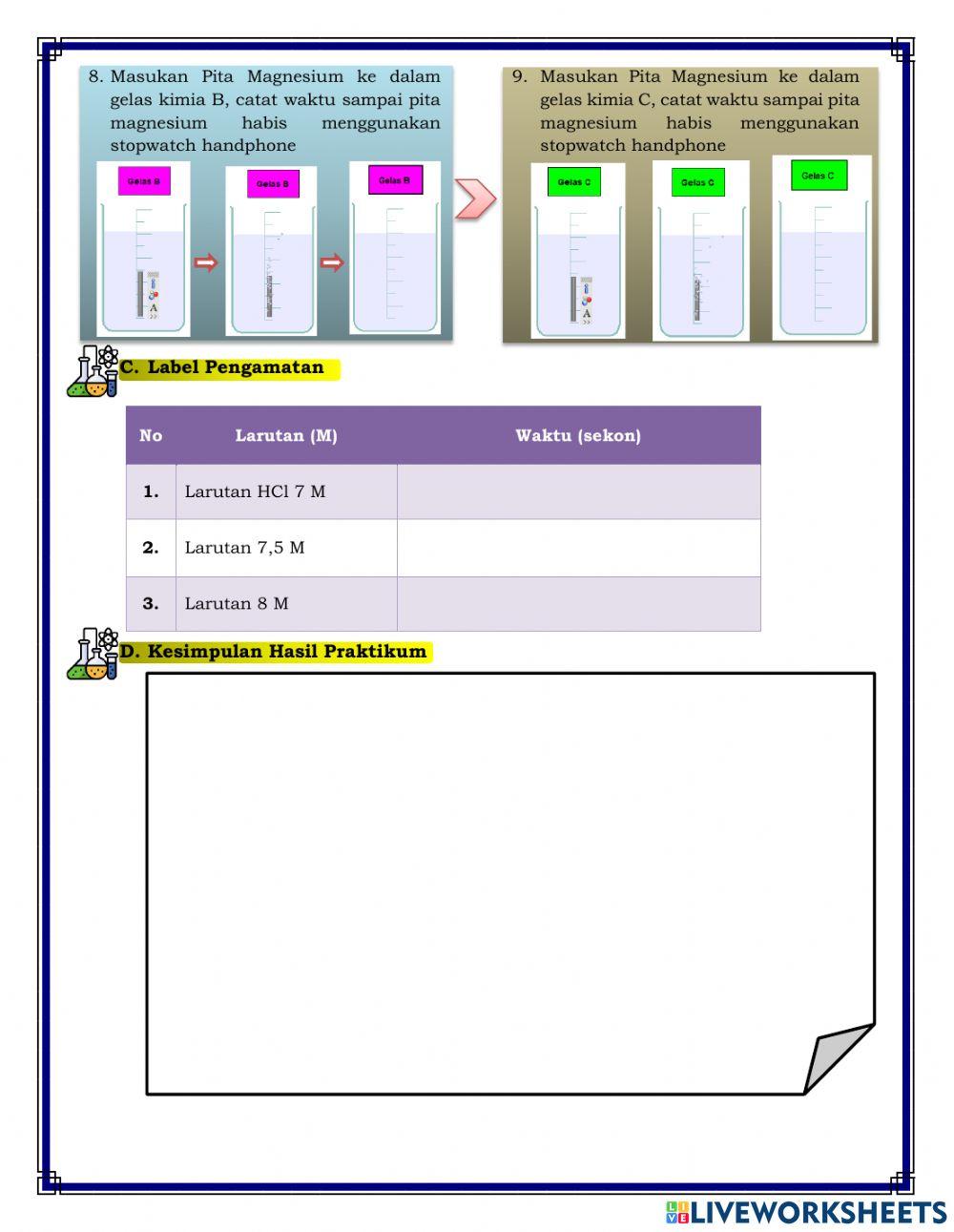 Orde dan Tetapan Laju XI