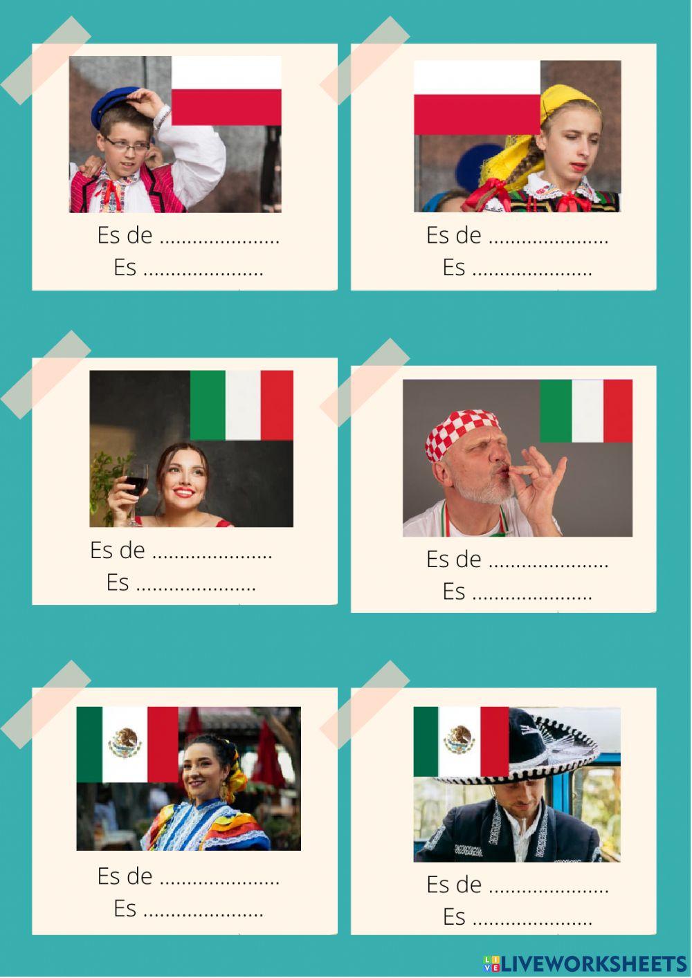 Banderas, paises, nacionalidades