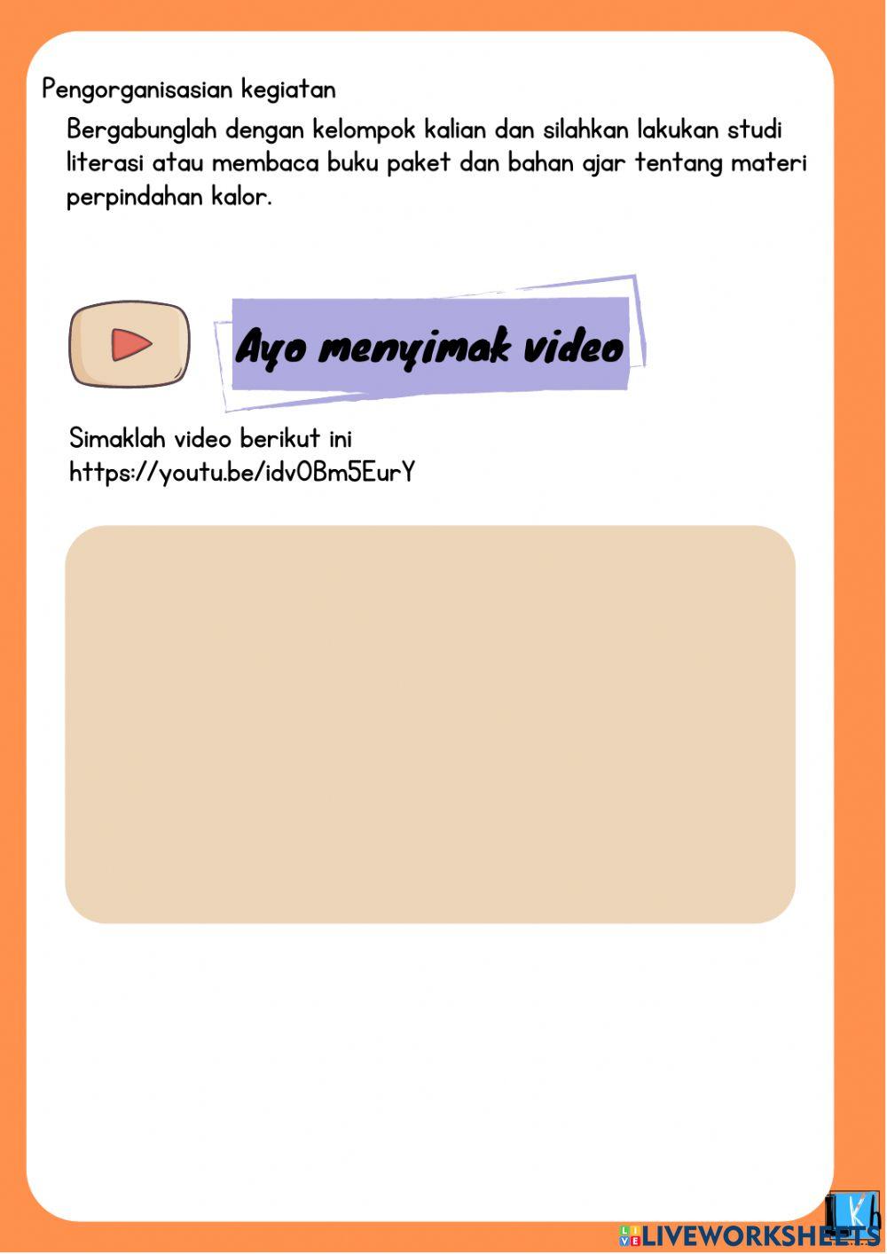 LKPD Pemuaian Kalor Kelas VII