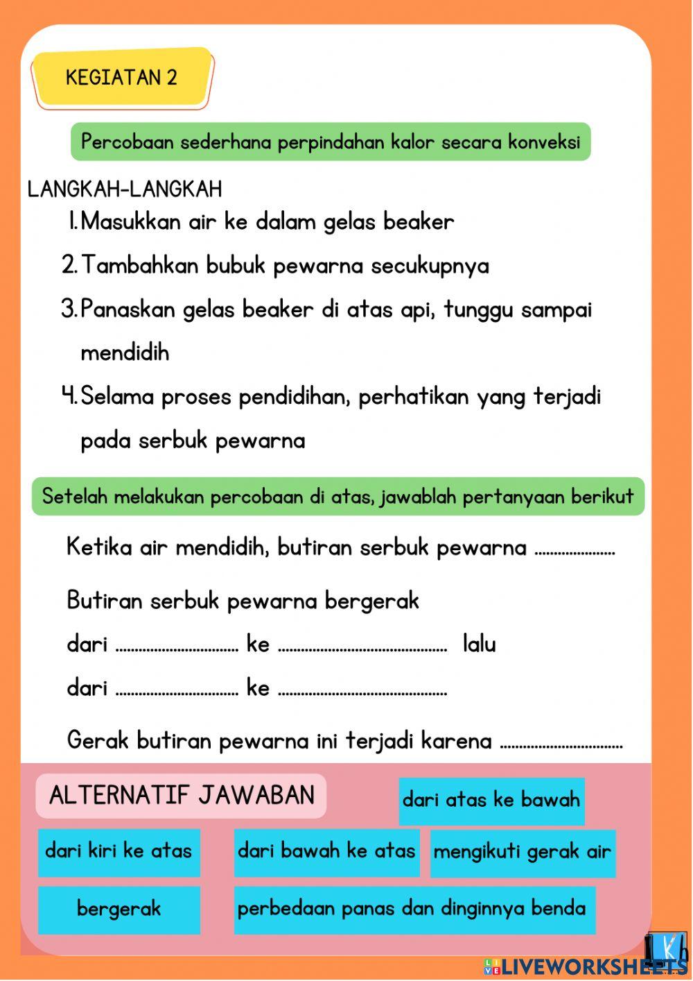 LKPD Pemuaian Kalor Kelas VII