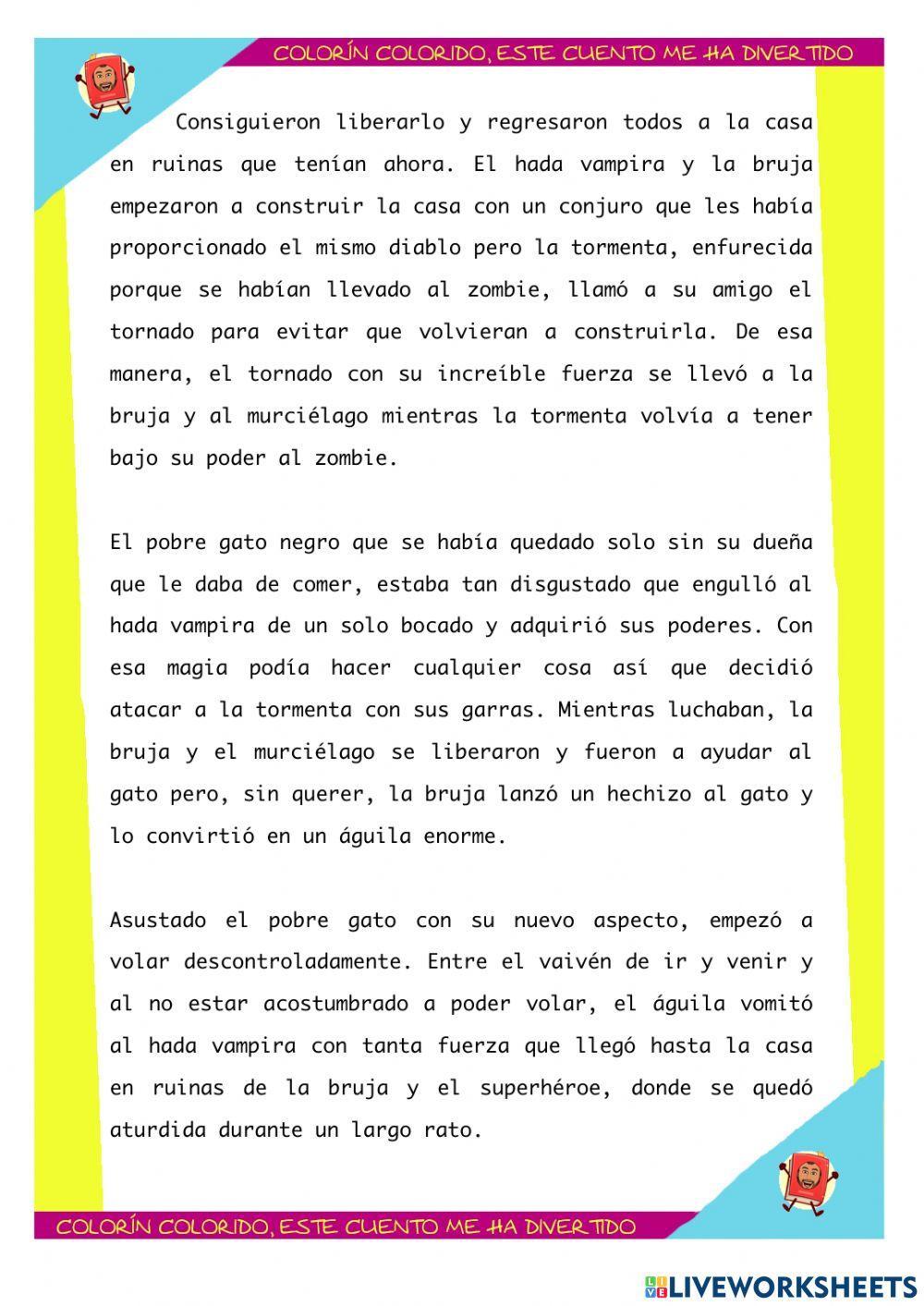 La tormenta en la casa del terror